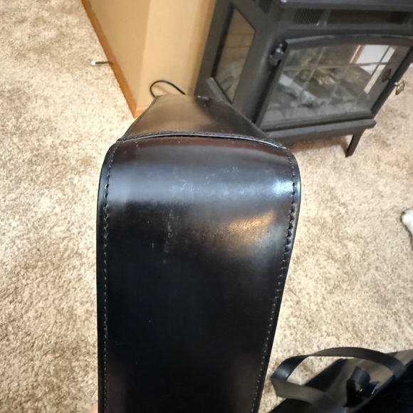 Set Gucci Black Leather Tom Ford Bag w/COA, Wallet & Necklace - Picture 5 of 16